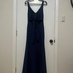 Jenny Yoo Navy Bridesmaid Dress